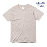 เสื้อยืดสีน้ำตาลอ่อน Gildan Premium