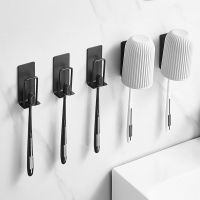 ❄✢ Wall mounted Toothbrush Holder with 304 Stainless Steel Toothpaste Holder with cup stand