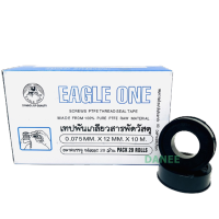 เทปพันเกลียว Eagle One ยาว10เมตร (1กล่อง/20 ม้วน) 0.075mm x 12mm x 10m