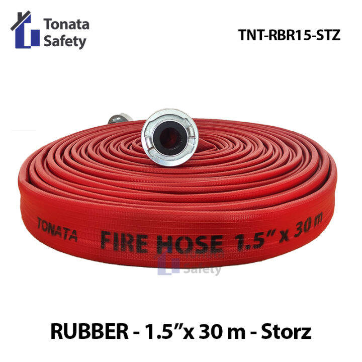 Fire Hose Rubber Storz Tonata 1.5" x 30m / Selang Pemadam 30 m Lazada
