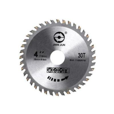 GJPJ-1pcs 4" 30t/40t Circular Saw Blade Wood Cutting Round Discs For Metal Chipboard Cutter Multitool Tool For Makita Angle Grinder
