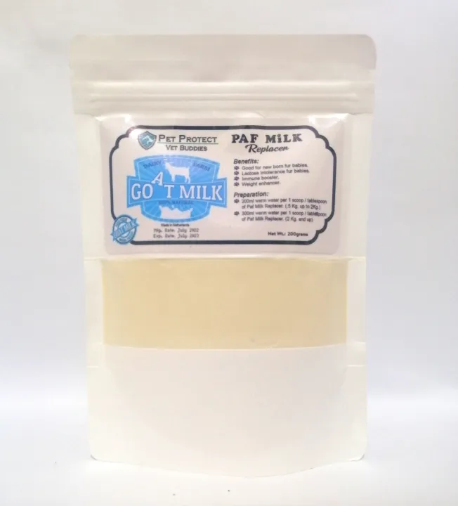 [VETKLIX] Goat's Milk PAF Milk Replacer 200g / For puppies / MILK FOR