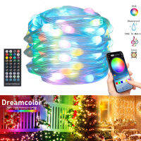 Portable Christmas Light Bluetooth-compatible Wall Lamps for Country House Decor