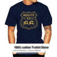 Route 66 Mother Road Tshirt For Men Cotton Team Tee Shirt Camiseta Gildan