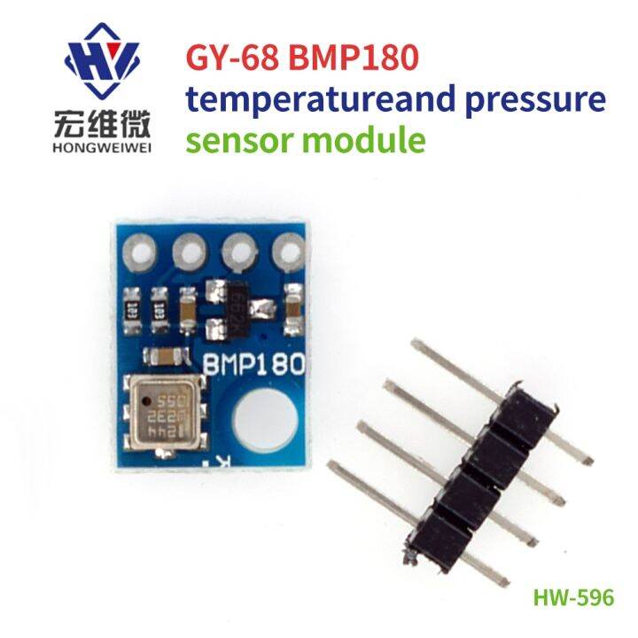 【YF】 5pcs GY-68 BMP180 GY68 Digital Barometric Pressure Sensor Module ...