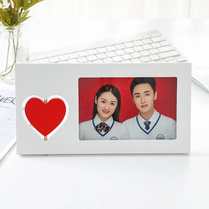 Creative Trending TikTok Photo Frame Solid Wood Paint Photo Frame