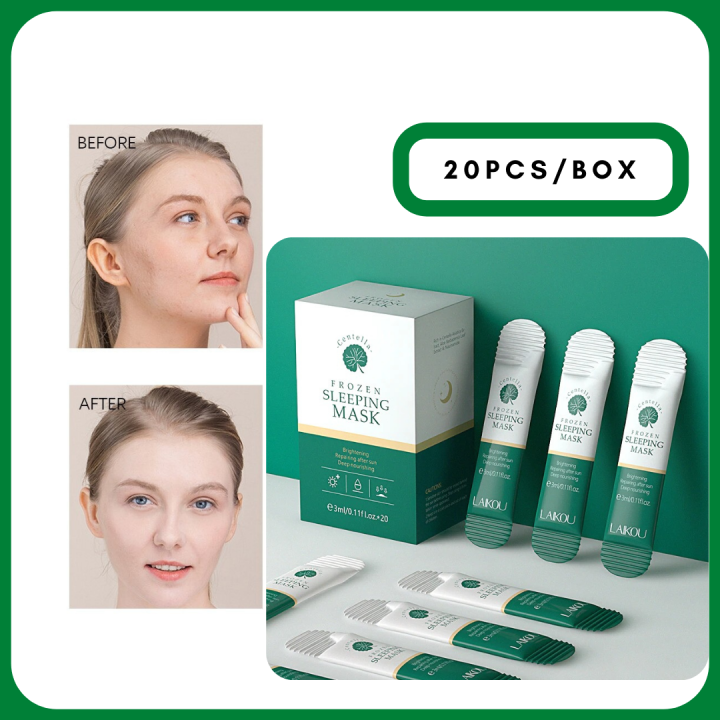 [20pcs/box]Centella Asiatica Soothing Face Mask For All Types of Skin