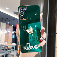 เคสโทรศัพท์สำหรับ OPPO A16 Reno 6 Reno 6Z 5G ผีเสื้อเพชร3D