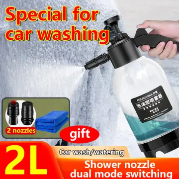 2L Car Wash Foam Sprayer Foam Watering Can Pressure Pump Air