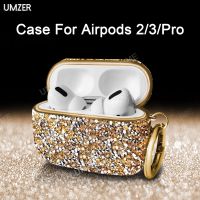 【CC】 Airpods Luxury Electroplated Glitter 1 / 2 Headphone Cover