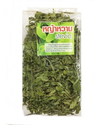 ราคาพิเศษ!!! 🍃 หญ้าหวาน อบแห้ง 🍃 ขนาดใหญ่ 100g. (L) 🍃 Dried Stevia 🍃 ใช้แทนน้ำตาล 🍃