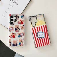 เคสป๊อปคอร์นหมี TPU ลายการ์ตูนแฟชั่นเคสโทรศัพท์ DDONG สำหรับ Samsung S20 S23 S22 S21บวก S22พิเศษ