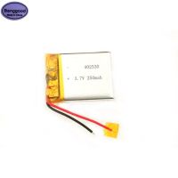 ใหม่/2023คุณภาพ3.7V 250MAh 402530 042530 Lipo ลิเทียมชาร์จใหม่ได้ลิเมอร์เซลล์แบตเตอรี่โทรศัพท์ Li สำหรับลำโพงบลูทูธ PDA แบบมี GPS