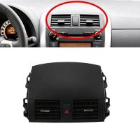 55670-02161 Car Dashboard A/C Air Outlet Panel with Emergency Switch for 2007-2013 Center Cover