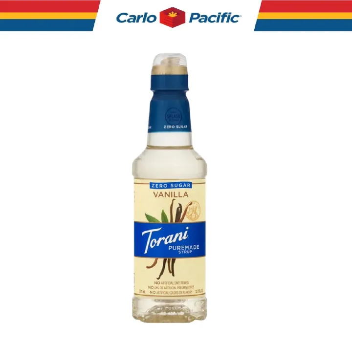 Torani Puremade Zero Sugar Vanilla Syrup 12oz Lazada PH