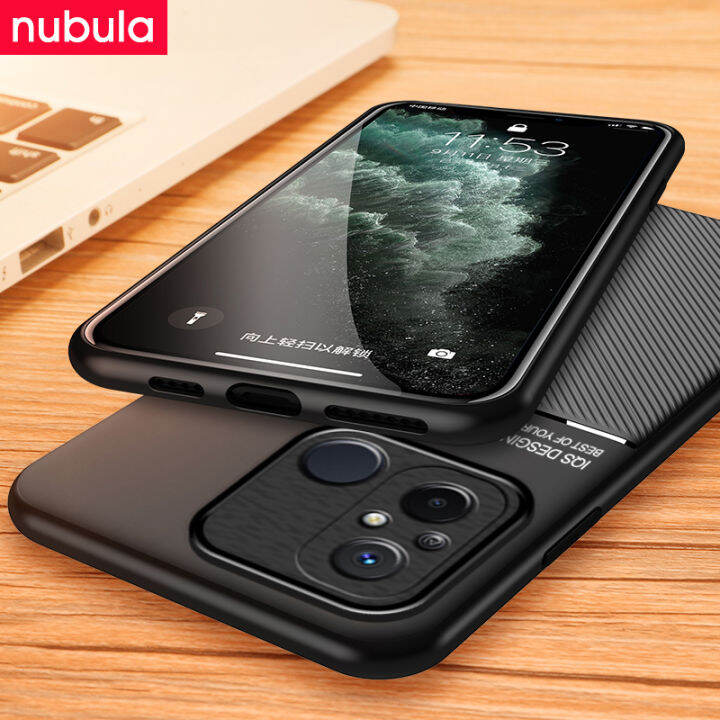 nubula-เคส-xiaomi-redmi-12c-6-71-นิ้ว-เคสฟรีกระจกเทมเปอร์หนังนุ่มให้ความรู้สึกเหมือนโทรศัพท์มือถือ12c-hp-redmi-ที่ยึดแบบดูดฝาหลังกันกระแทกขาตั้งสายคล้องมือชุดทำความสะอาดหน้าจอที่ครอบสำหรับ-xiaomi-ด้าน