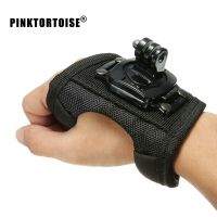 New Glove Camera Wrist Strap Band Style Gopro Hand Mount Rotation Belt Us 360 Degree