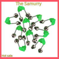 Samurry ✨Hot Sale✨ Car เบ็ดตกปลามีสัญญาณเตือนเมื่อถูกกัด10ชิ้น, คันเบ็ดตกปลามีกระดิ่ง