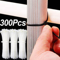 300/200/100pcs Self-Locking NYLON CABLE TIES ชุดพลาสติก Zip LOOP ลวดห่อคงที่ผูกสายเครื่องมือ 3X100 มม.3X150 มม.2.5X200 มม.-Shumue