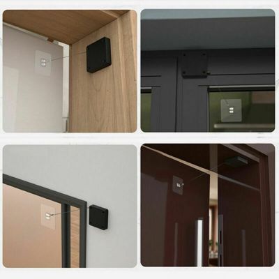 Automatic Punch free Automatic Sensor Door Closer Automatically Close 800G Tension Suit For All Type Door