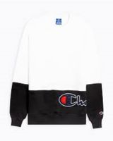 CHAMPION MEN - EU เสื้อสเวตเตอร์ผู้ชาย-ไซส์ยุโรป CREWNECK SWEATSHIRT  214206-WW001