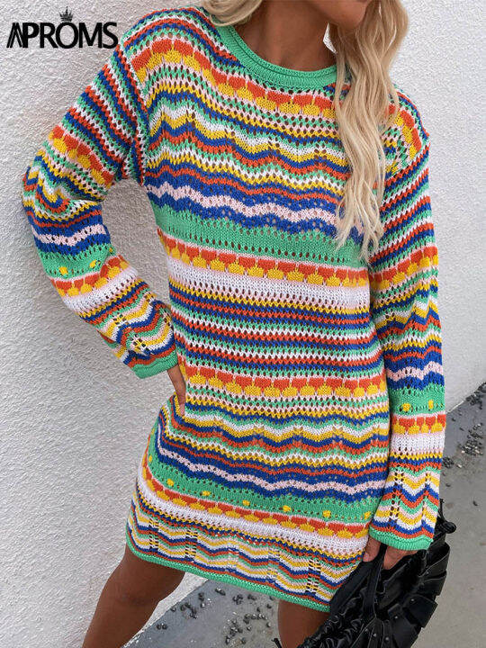 aproms-vintage-colorful-crochet-mini-dress-women-2021-casual-long-sleeve-hollow-out-holiday-beach-fashion-short-dresses-vestidos