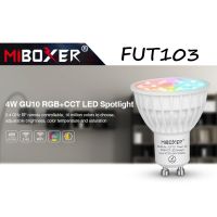 【No-profit】 Potsland Pakistan FUT103 Mipoxer สปอตไลท์4W GU10 RGB + CT หลอดไฟ Led ไร้สายระยะไกลโคมไฟ LED AC100-240V ห้องนอนร้านอาหาร