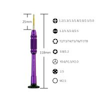 (LONG FA hardware) Pinkman 1ชิ้นมินิพรีซิชั่ไขควงชุดเครื่องมือมือสำหรับ iPhone ซัมซุง Ect ซ่อมแท็บเล็ตโทรศัพท์