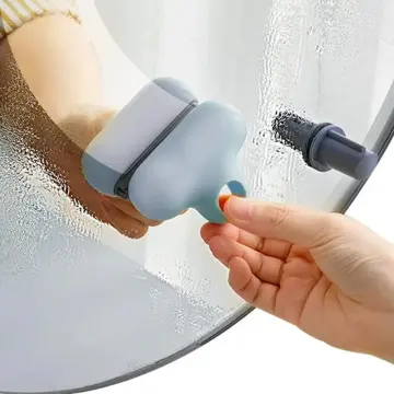 Shower Squeegee Cleaner for Glass Door Shower Wall Scraper With