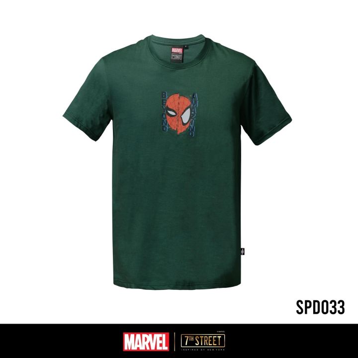 เสื้อยืด-spider-man-ลิขสิทธิ์แท้-marvel-x-7th-street-ของแท้100