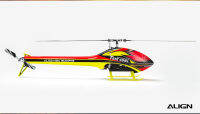 คานูปี้ สเกล 450L Speed Fuselage – Red &amp; YellowAlign HF4506 อุปกรณ์เฮลิคอปเตอร์ Rc