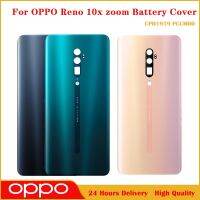 Original New Glass Housing Door Rear Cover Reno 10X ZOOM Back Battery CPH1919 Lid Adhesive With Logo