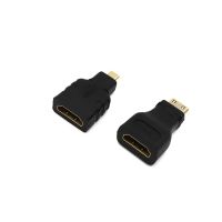 +【； Mini HDMI-Compatible Adapter Micro Connector 1.5M HD 1080P HDMI-Compatible Cable Suitable For PS3 HDTV DVD XBOX PC Pro