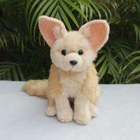 Fennec Fox High Fidelity Plushie Desert Fox Plush Toys Lifelike Animals Simulation Stuffed Doll Kawai Toy For Kids