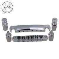 ；。‘【 Chrome Tune-O-Matic Bridge Tailpiece Set Accessory For Electric Guitar