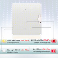 Samsung LM281B Quantum LED Grow Light 600W Full Spectrum Phyto Lamp สำหรับพืชในร่มดอกไม้เรือนกระจกต้นกล้า Growth Light