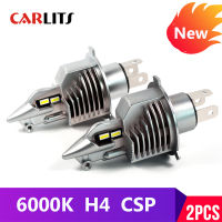 2X H4 9003 HB2 LED headlight bulbs 12V 24V 80W 16000LM diode lamps LED H4 for cars high beam dipped beam auto grade CSP chips CJ