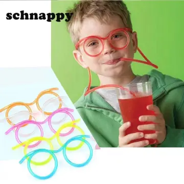 Reusable Silly Straw, Colorful Straw, Rainbow Colored Straw, Wacky Straw,  Crazy Straws, Colorful Straws, Random Straws