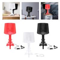 Acryl Table lamp for bedroom living room Desk lamp study art deco Beside Ghost night lights lighting E14 Eu plug