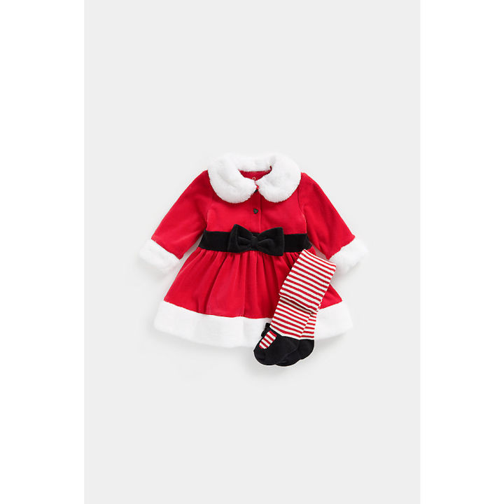 ชุดแฟนซีเด็ก-mothercare-festive-mrs-santa-dress-cd383