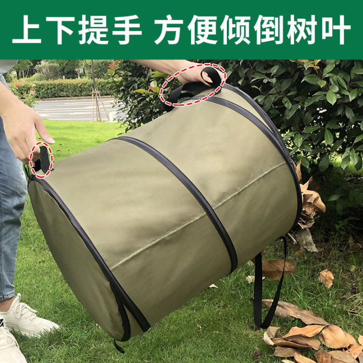 folding-garbage-storage-bag-oxford-cloth-portable-collapsible-pop-up-garden-leaf-flowers-grass-collection-bin-outdoor-trash-can