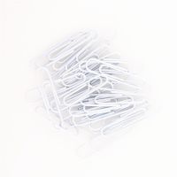 High Quality White Notebook Bookmark binder Paperclips Accessories Paper Clips Binding Office Stationary Supplies