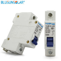 【☊HOT☊】 yu07 1P 63a Dc125v Dc เบรกเกอร์ Mcb ส่งเร็ว