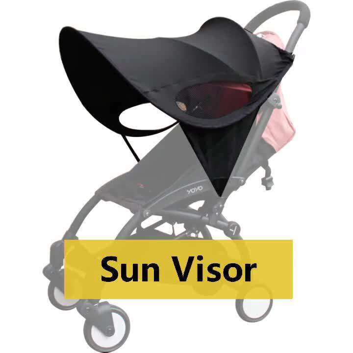 เบบี้เด็ก®Universal รถเข็นเด็กทารกอุปกรณ์เสริม Sunshade Canopy Carriage