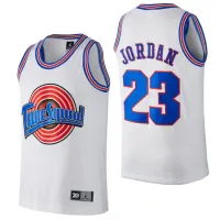 Fansinheaven Space Jam Michael Jordan Tune Squad Black Jersey Youth XL