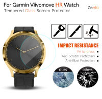 Zenia 2 ชิ้นปกป้องหน้าจอฟิล์มสำหรับ Garmin Vivomove HR HD 9 H 2.5D Tempered แก้วป้องกันการระเบิดฟิล์มป้องกันรอยขีดข่วน