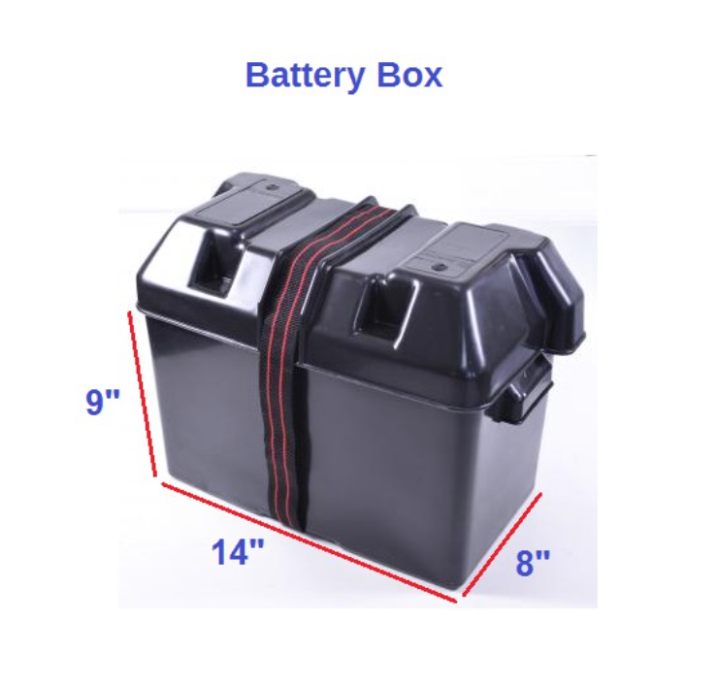 Marine Battery Box, Plastic Lazada