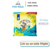 Lót Phân Su Sơ Sinh Mipbi 30 Miếng An Toàn Tiện Lợi Cho Mẹ Và Bé