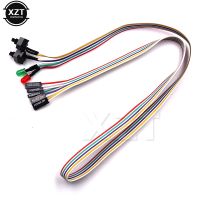 High Quality PC Case Red Green LED Lamp ATX Power Supply Reset HDD Switch Lead 20 for PC Motherboard cable