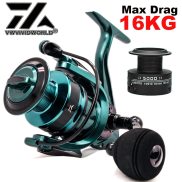 5.2:1 Ultralight Folding Fishing Reel Spinning Reel With 60m Large